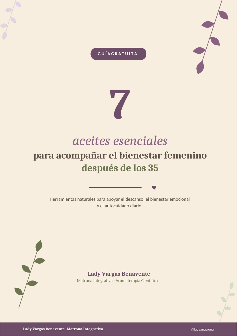 Portada de la guía de bienestar femenino después de los 35